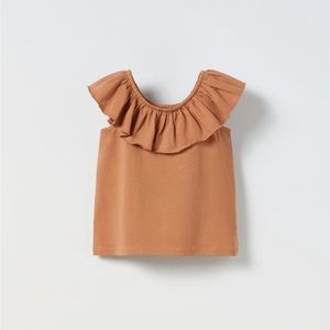 Zara Kids ruffled top